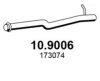 PEUGE 173074 Exhaust Pipe